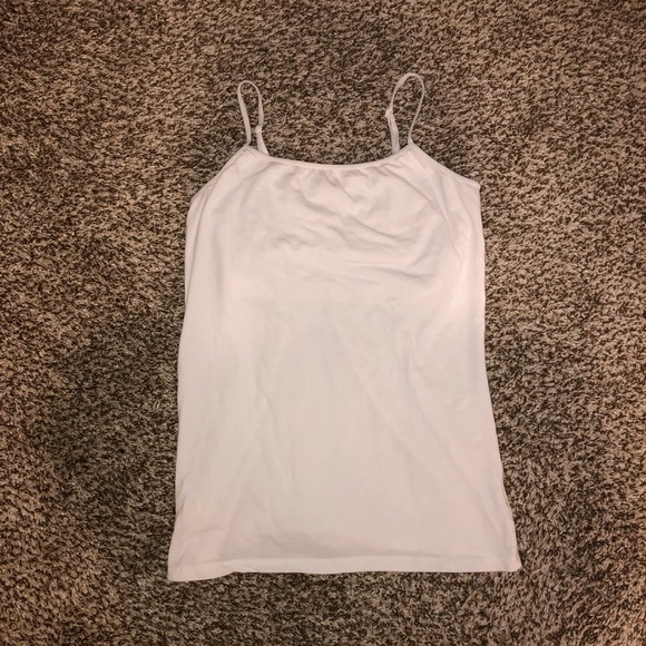 Motherhood Maternity White Tank Top - Picture 1 of 4